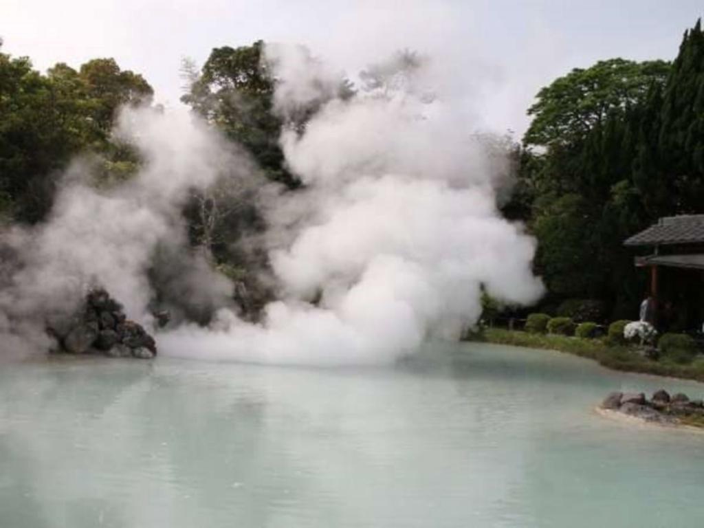 ホテル かんなわ荘 別府市 エクステリア 写真
