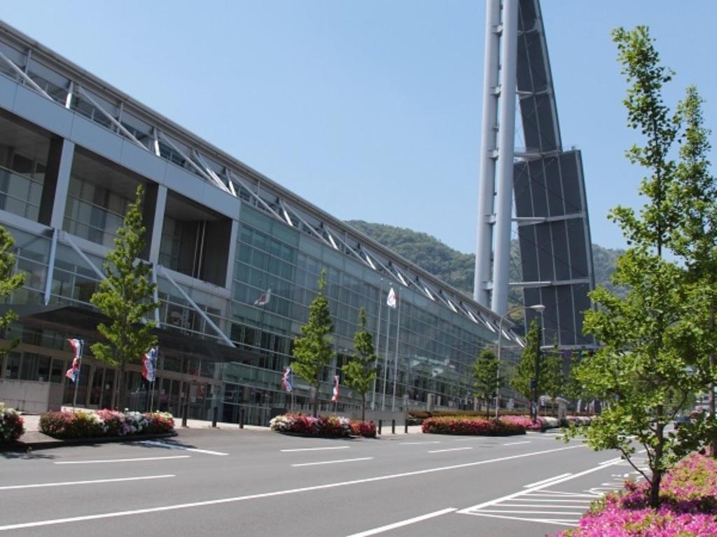 ホテル かんなわ荘 別府市 エクステリア 写真