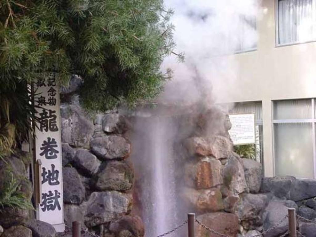 ホテル かんなわ荘 別府市 エクステリア 写真